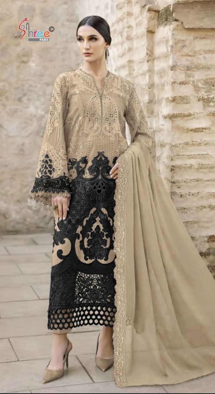 D NO SF 5615 by SHREE FAB suit collection manufacturers surat 
