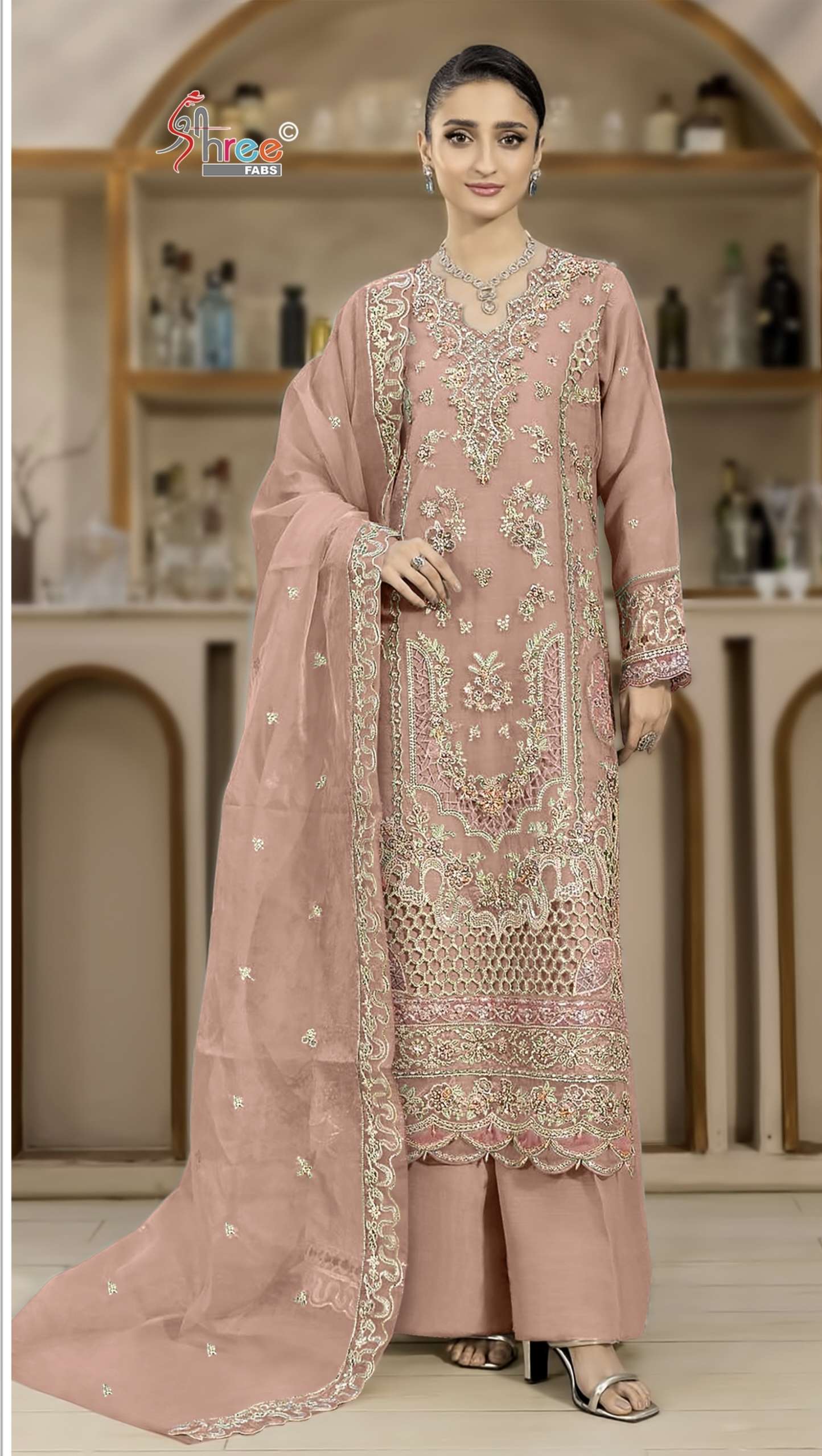 D NO SF 5620 by SHREE FAB suit collection manufacturers surat 