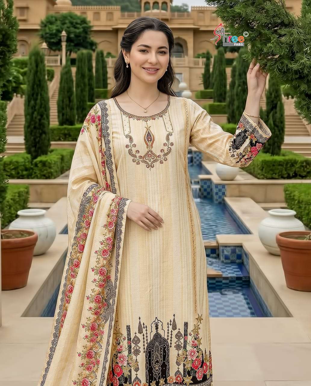 DESIGN NO KT 359 by shree fab suit collection manufacturers surat 