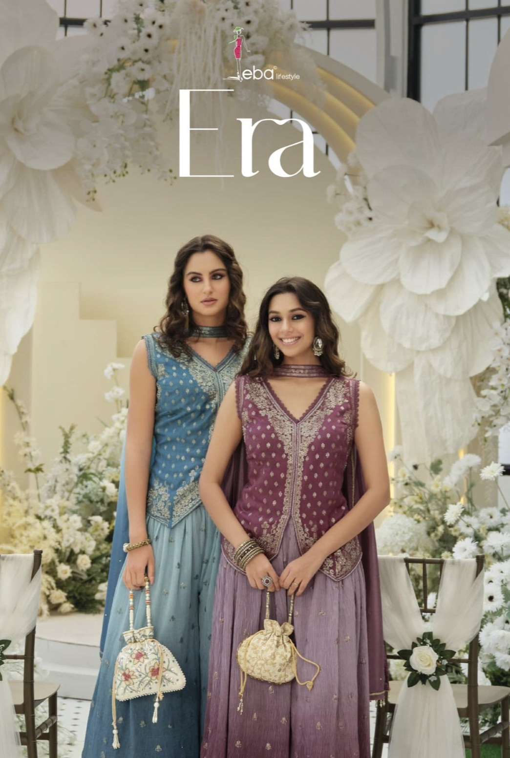 Era 1 by EBA Life style suit collection manufacturers surat 