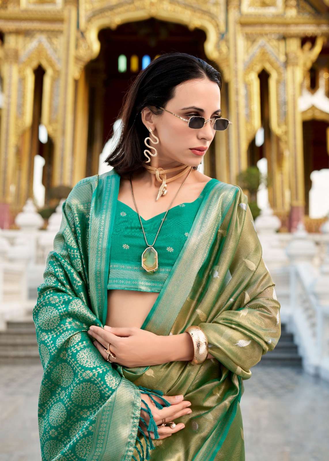 GOOD TIMES SERIES 119 TO 124 by RAJPATH saree Collection manufacturer surat 