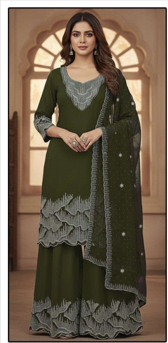HF 519 A To D by Hoor Tex Suit collection manufacturers surat 