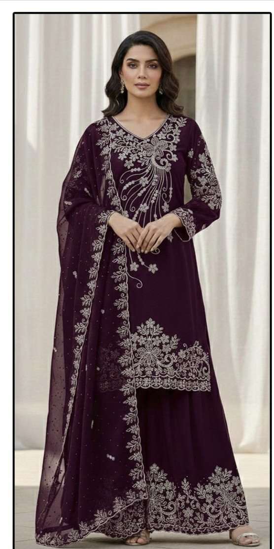HF 527 A To D by Hoor Tex suit collection manufacturers surat 