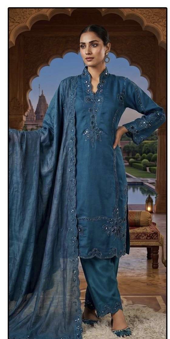 HF815 A To D by Hoor Tex suit collection manufacturers surat 