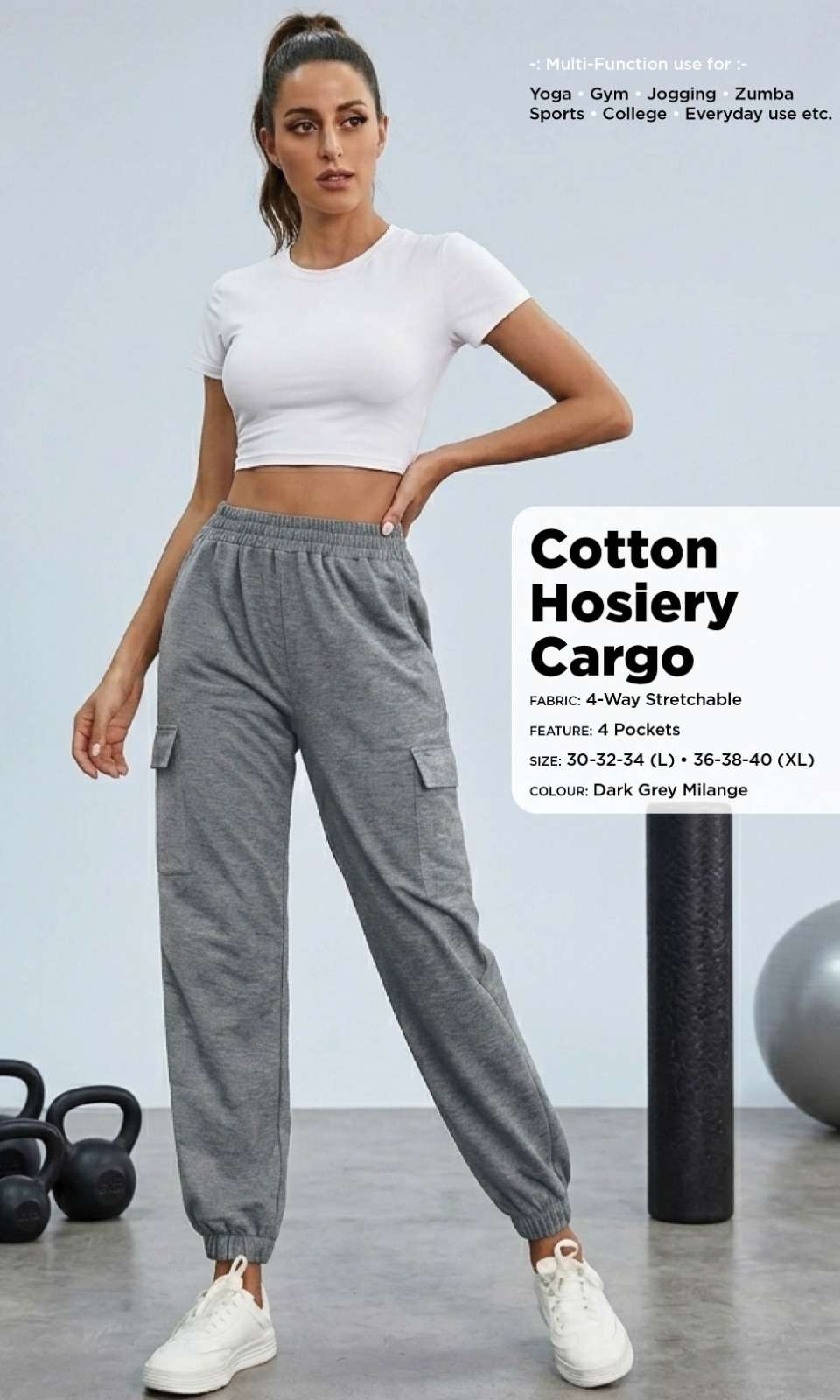 HOSIERY CARGO pant collection manufacturers surat 