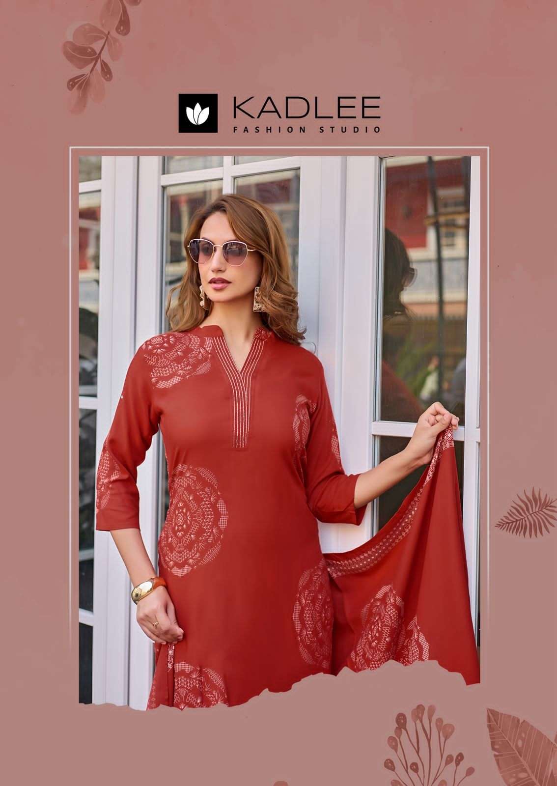 Kasturam by KADLEE kurti collection manufacturers surat 