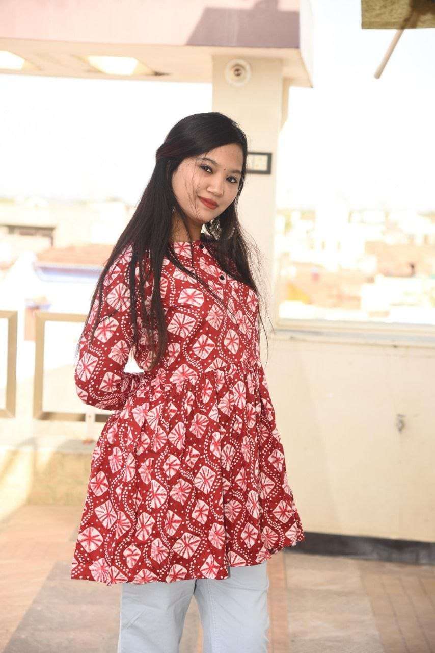 Maruti fashion kurti collection manufacturers surat 