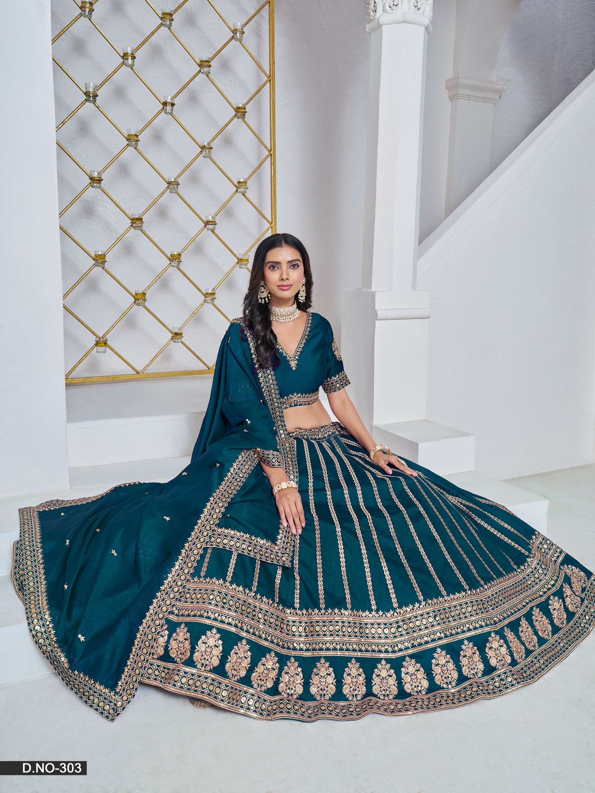 MEHVISH VOL 3 lehenga choli collection manufacturers surat 