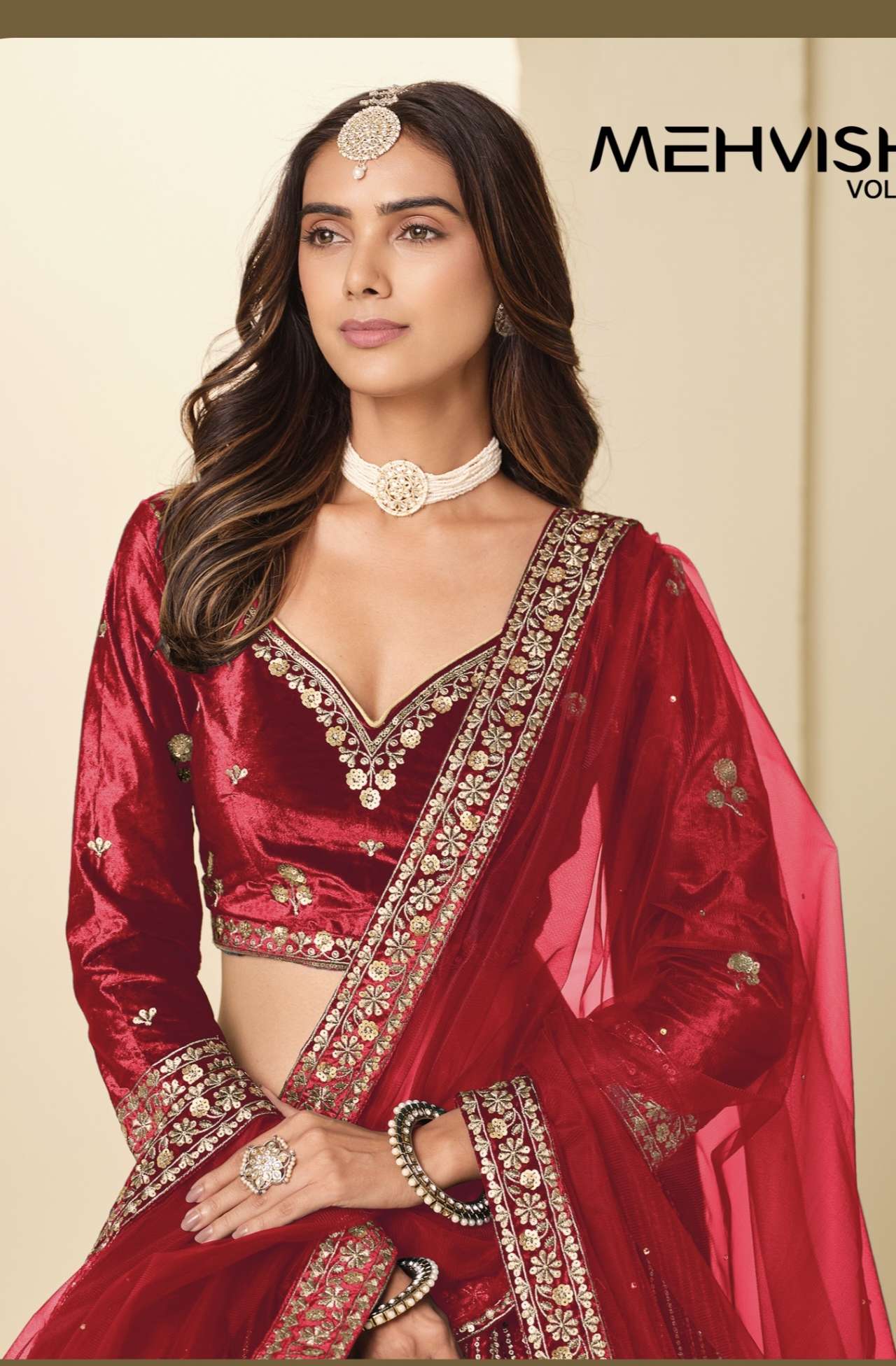 MEHVISH VOL 32 A lehenga choli collection manufacturers surat 