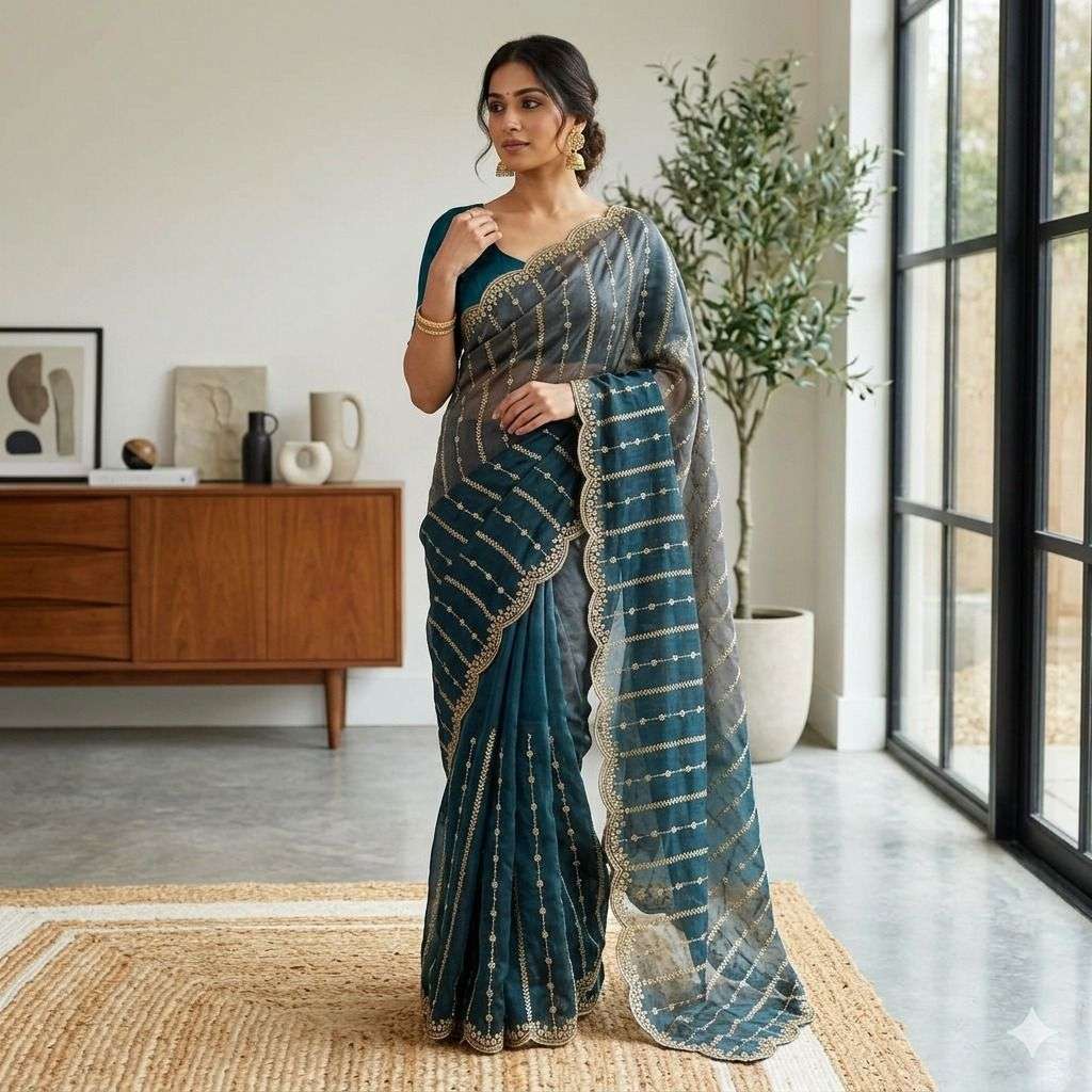 most beautiful seqwance saree Collection manufacturer surat 