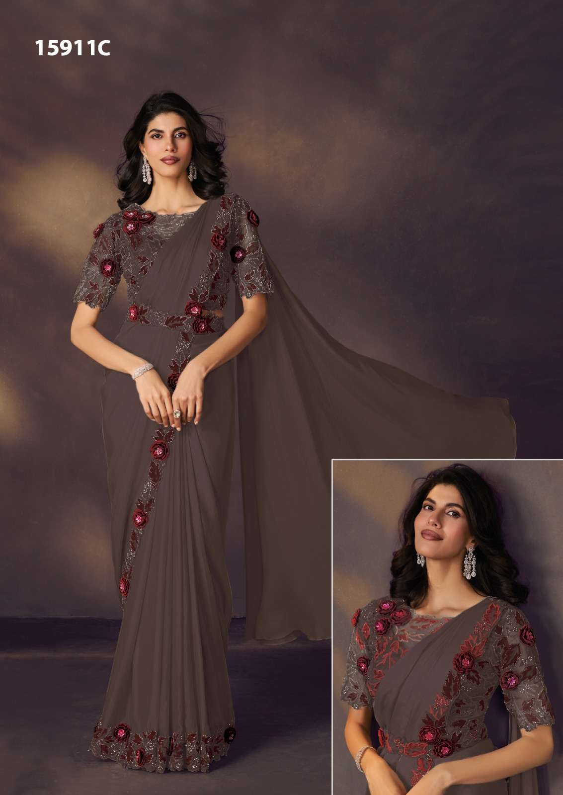ODYSSEY A by MAHOTSAV saree Collection manufacturer surat 