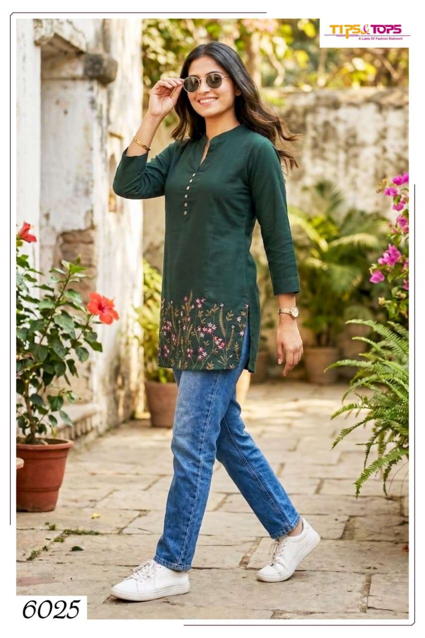 POLO by TIPS  TOPS  Fancy Western Short Kurti collection manufacturers surat 