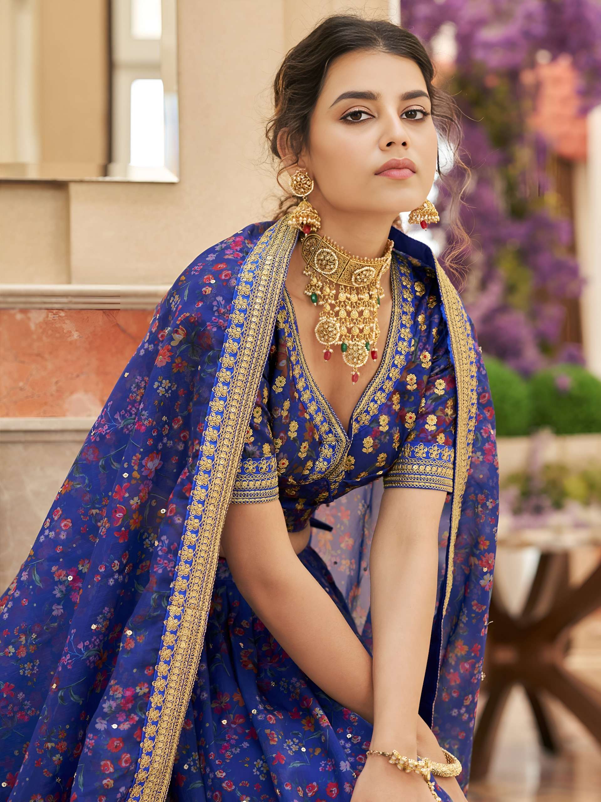 Product Code 7421 by Zeel clothing Lehenga Choli collection manufacturers surat 