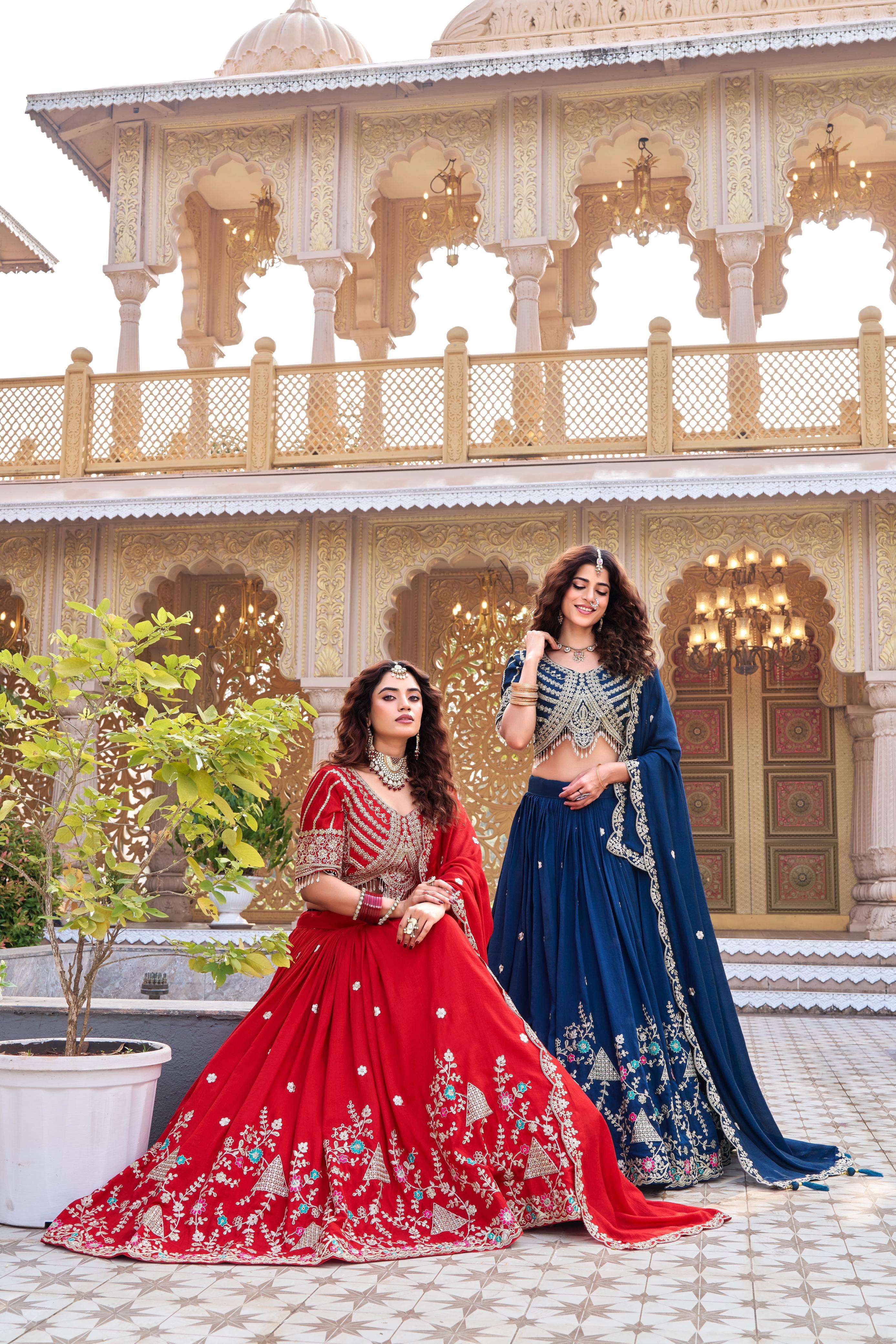 Product code RM 161 Wedding collection Lehenga Choli manufacturer surat 
