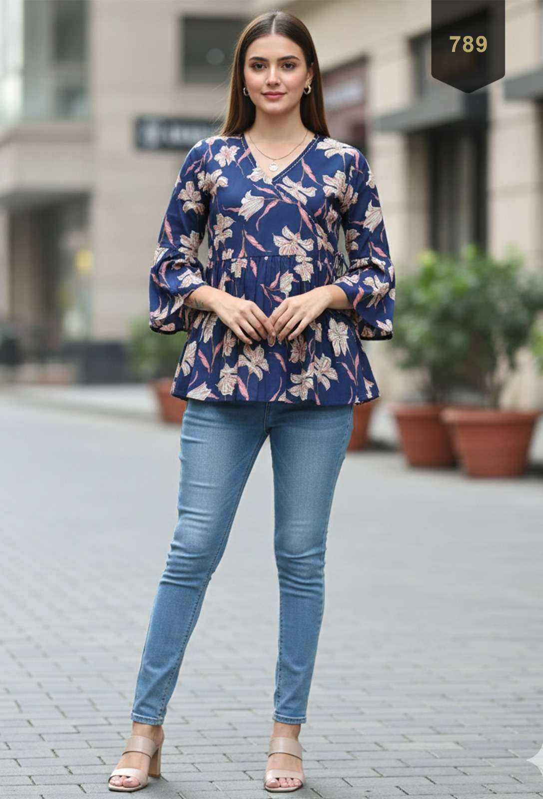 Rajnandini Short Tops kurti collection manufacturers surat 
