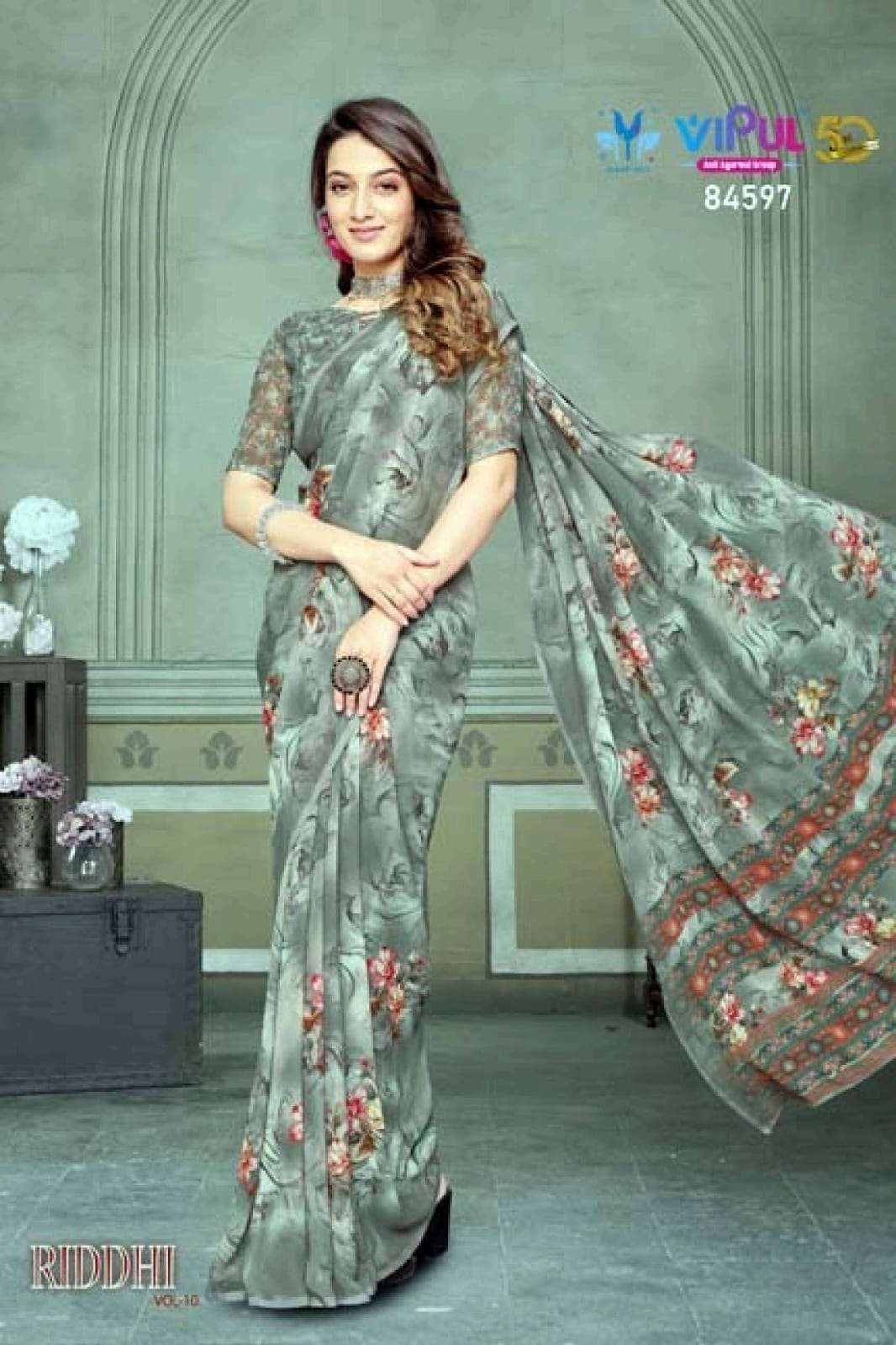 Riddhi by Vipul saree Collection manufacturer surat 