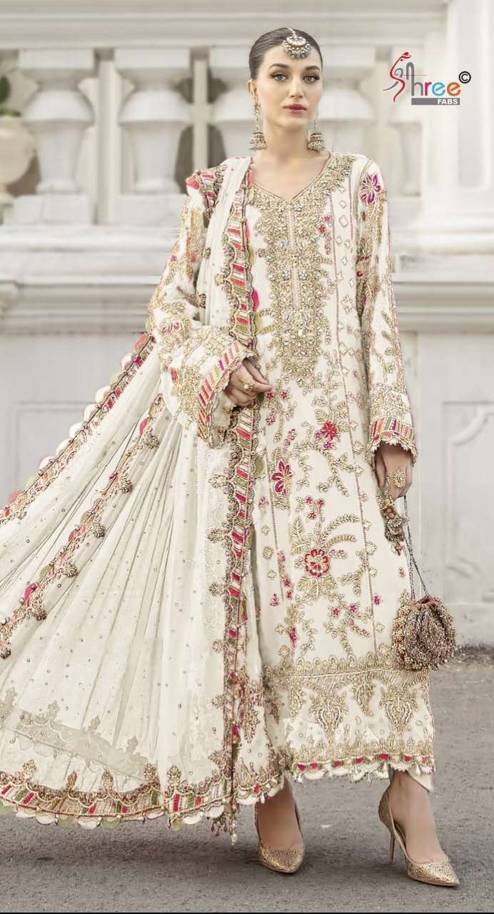 S F 5504A by SHREE FAB suit collection manufacturers surat 