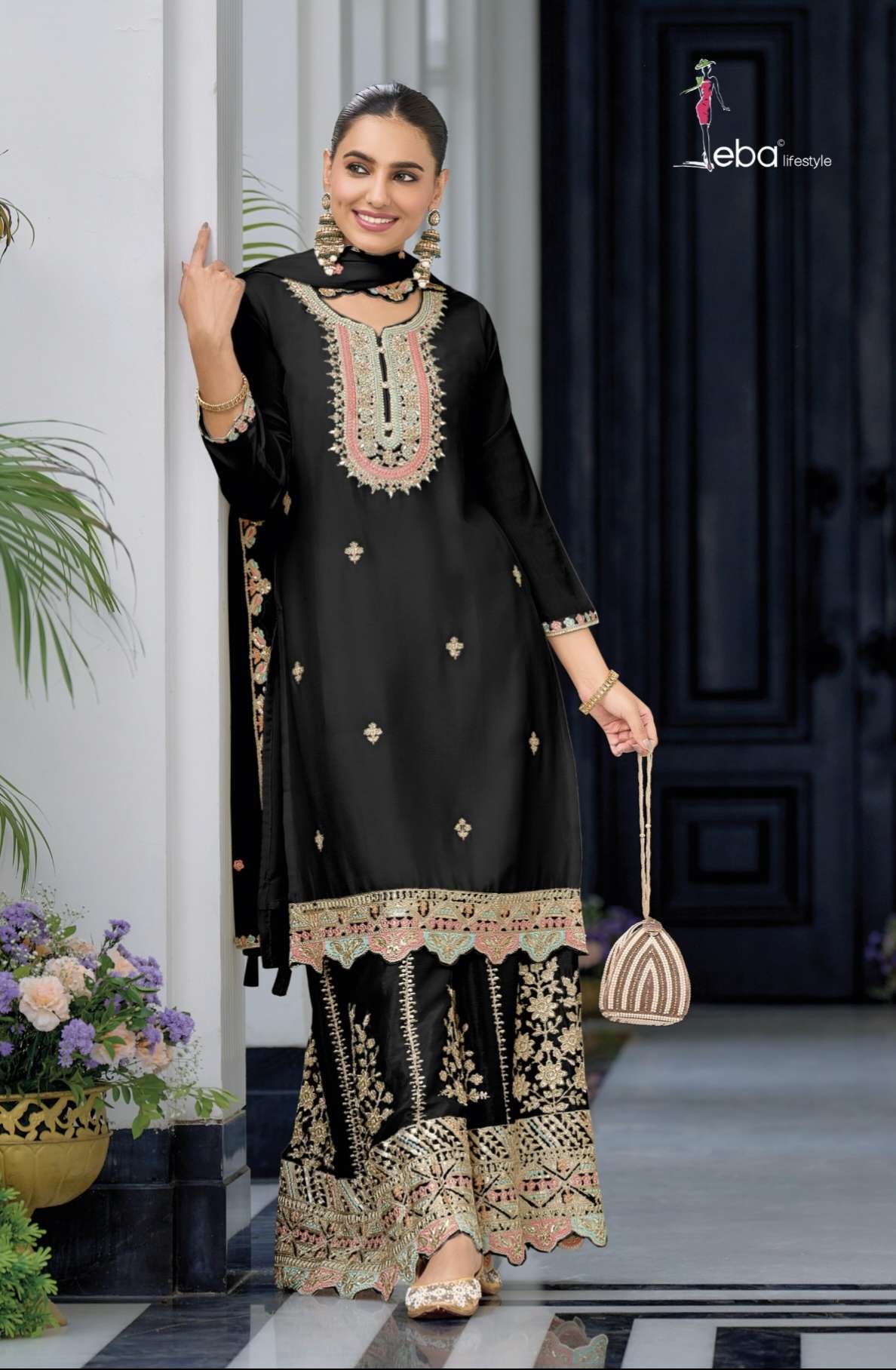 SAFROON vol 5 A by eba Life style suit collection manufacturers surat 