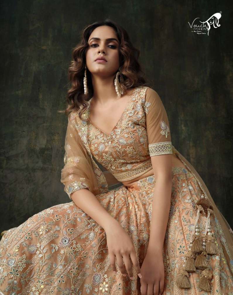 SANYA VOL 2 by VOUCH fashion lehenga choli collection manufacturer surat