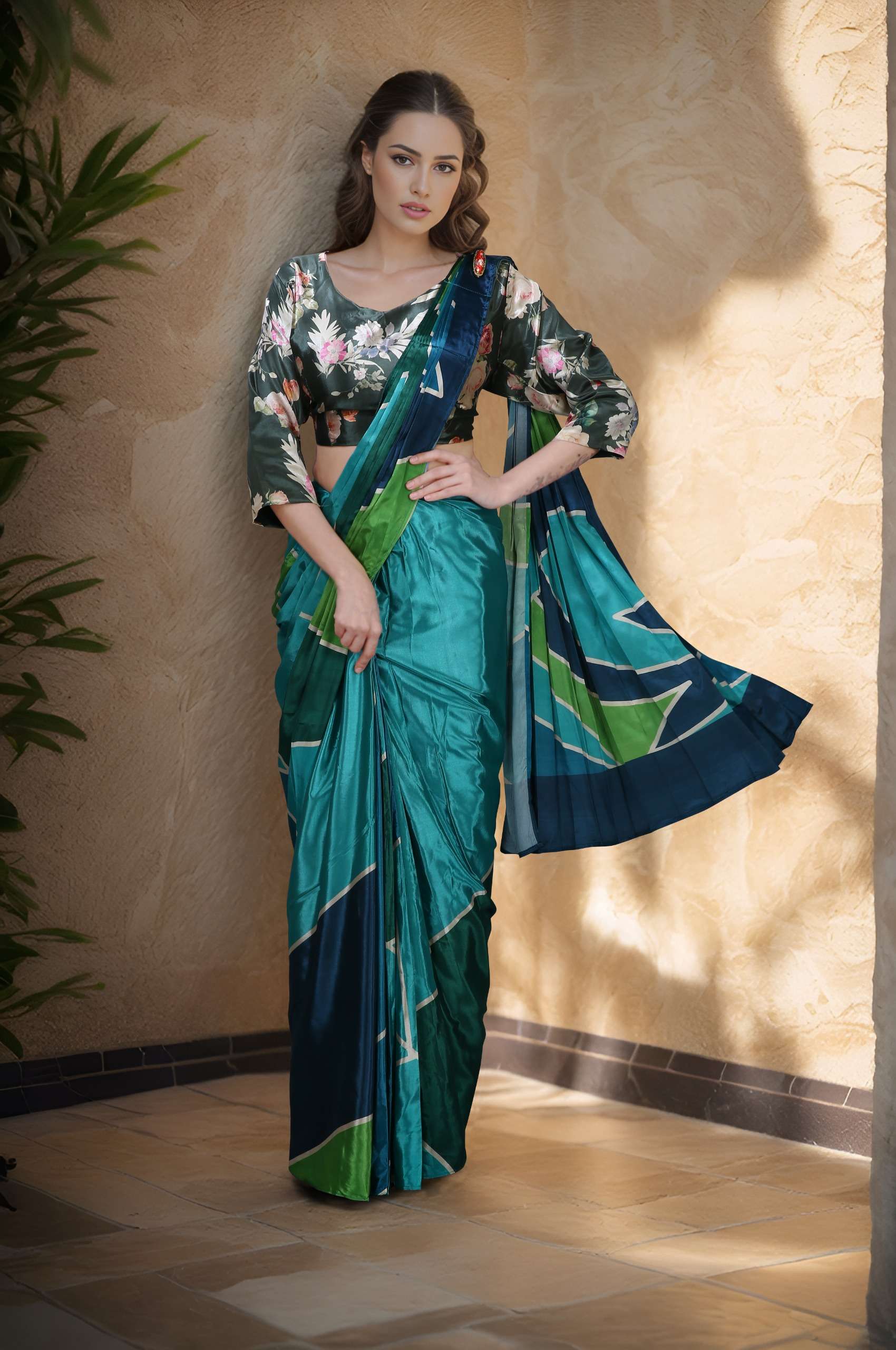 Series : Hiso1 to Hiso5 1 Minute Ready To Wear Saree collection manufacturers surat 