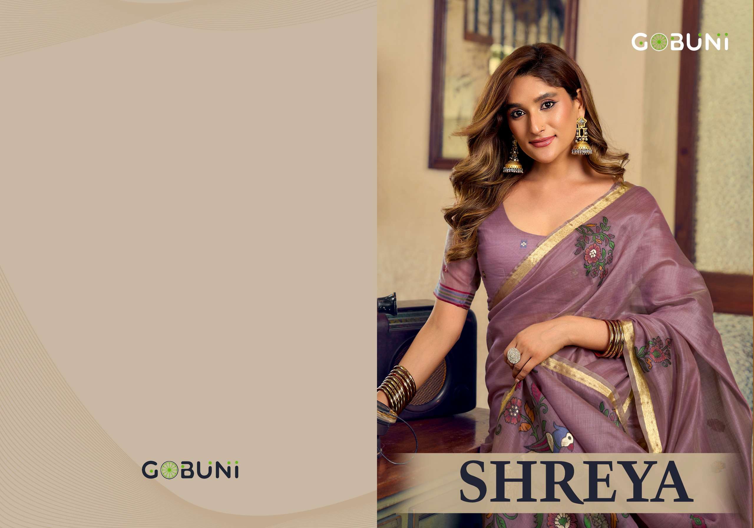 Shreya Series 4201  To  4206 by  Gobuni saree Collection manufacturer surat 