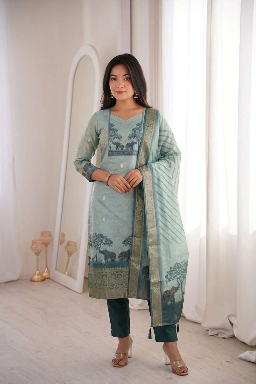 SKU Royal pink blue kurti collection manufacturers surat 