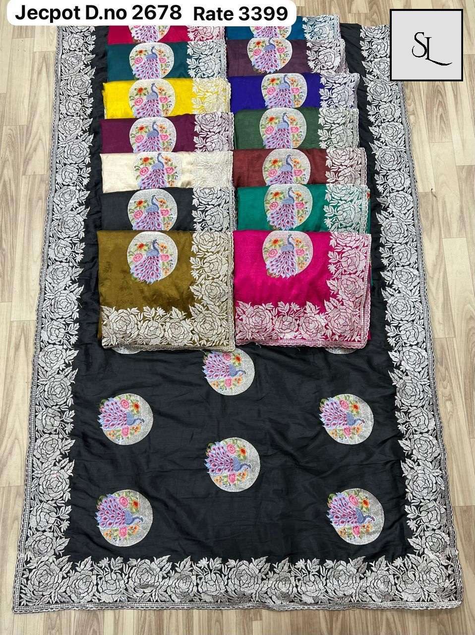 SL vol 8 Designer Party Special Saree Collection Manufacturers surat 