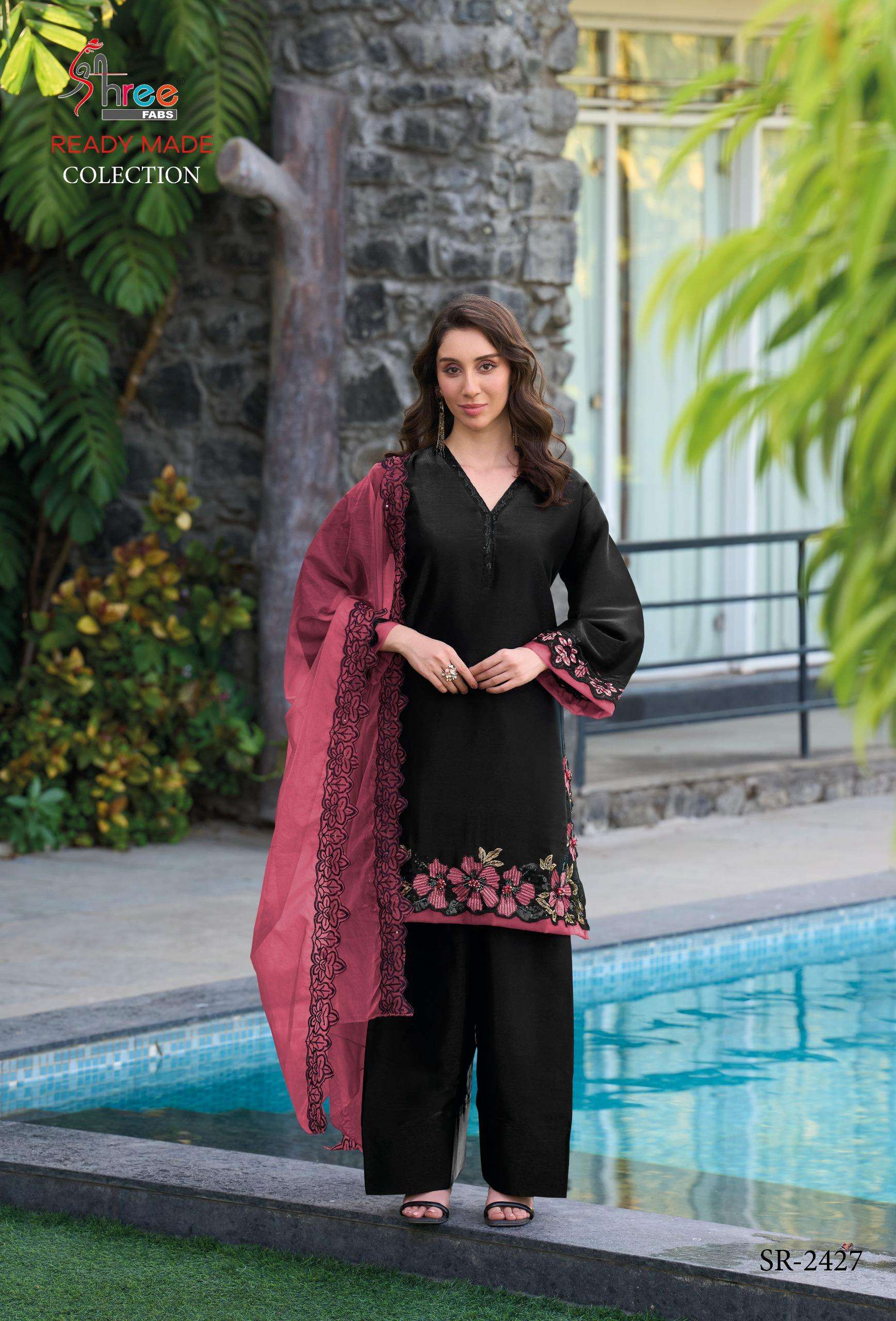 SR 2427 by Shree fab Kurti collection manufacturers surat 