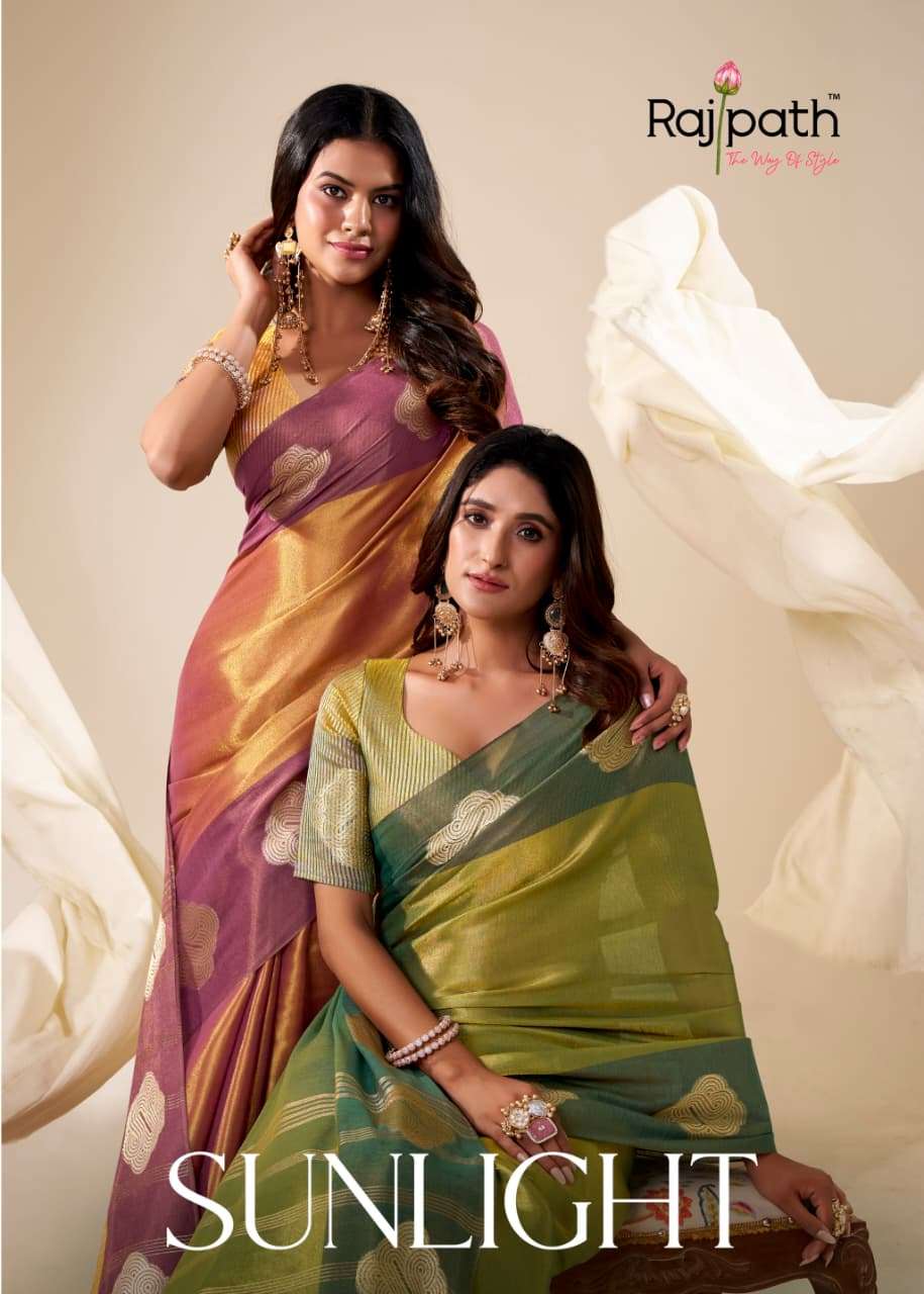 SUNLIGHT 1 by RajPath Fabric saree Collection manufacturer surat 