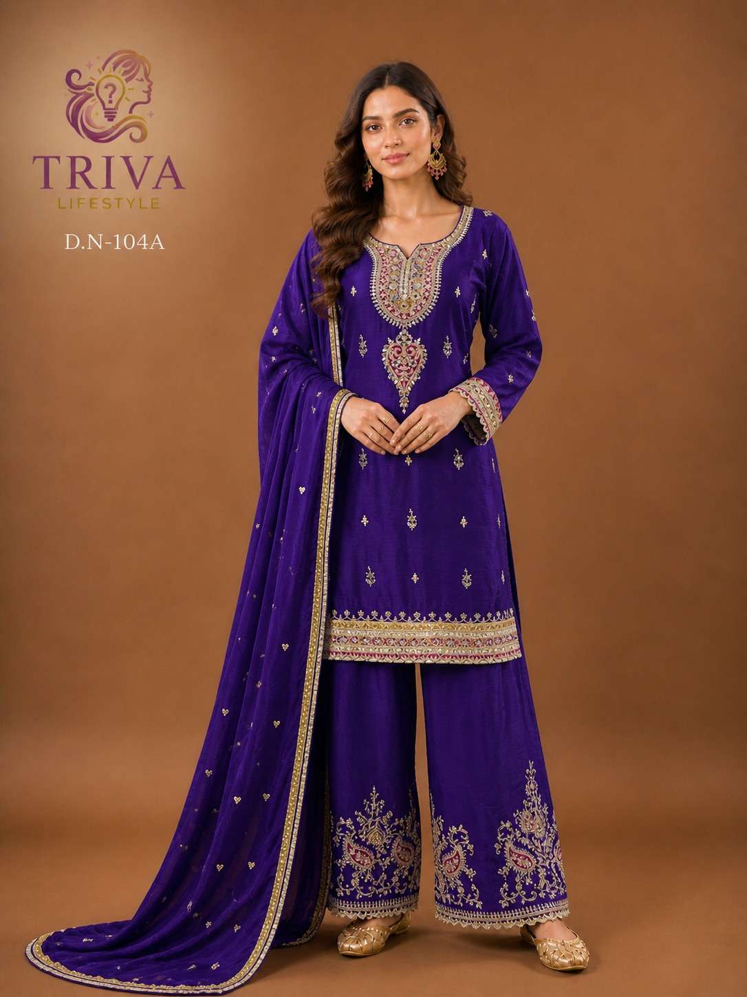 TRIVA LIFESTYLE  104 Kurti collection manufacturers surat 