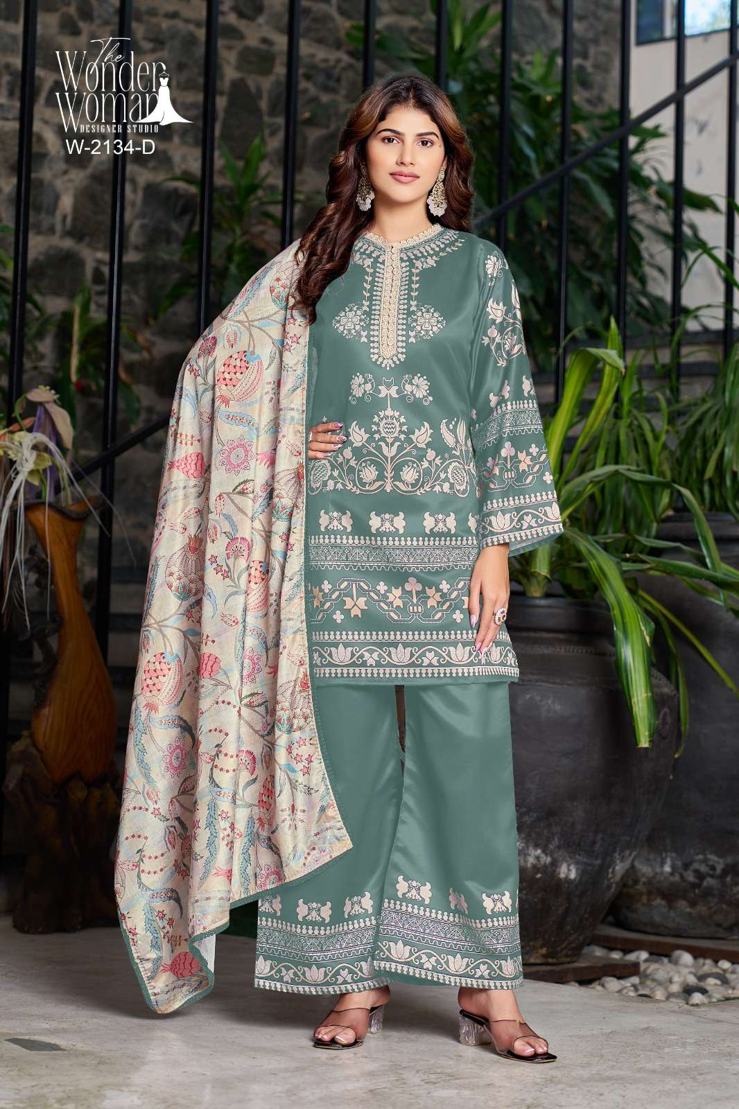 W 2134 A by The Wonder Woman Designer Studio kurti collection manufacturers surat 