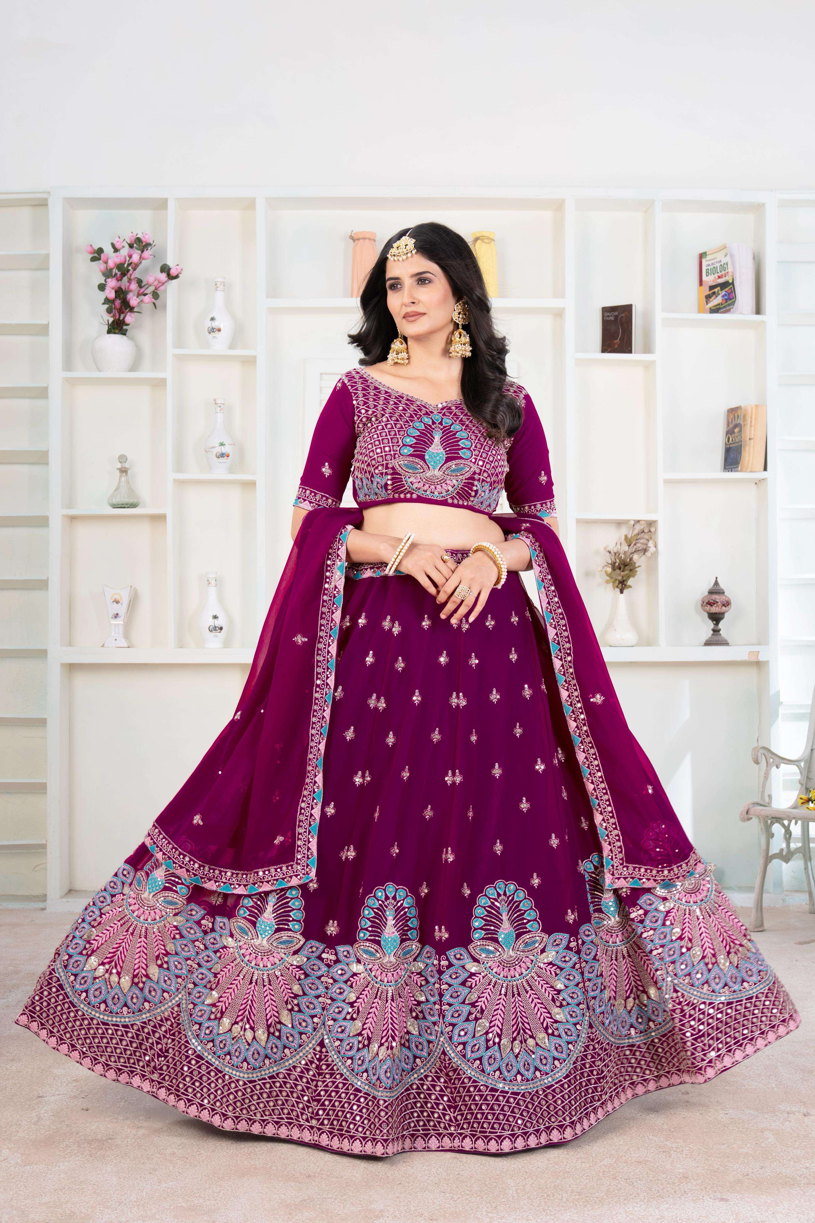 ZARIVAAH ON 5105 lehenga choli collection manufacturers surat 