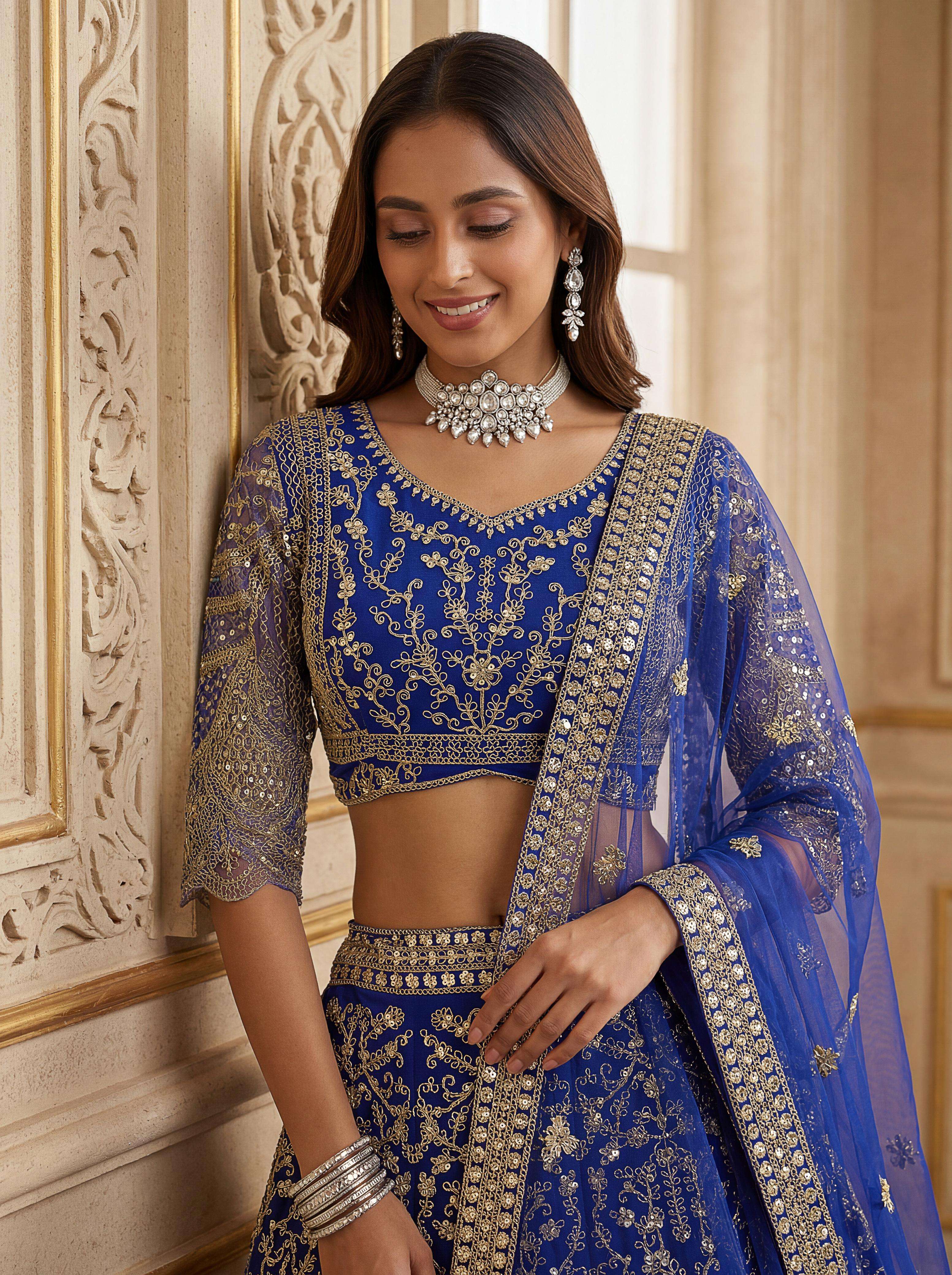 ZARIVAAH ON 5159 lehenga choli collection manufacturers surat 