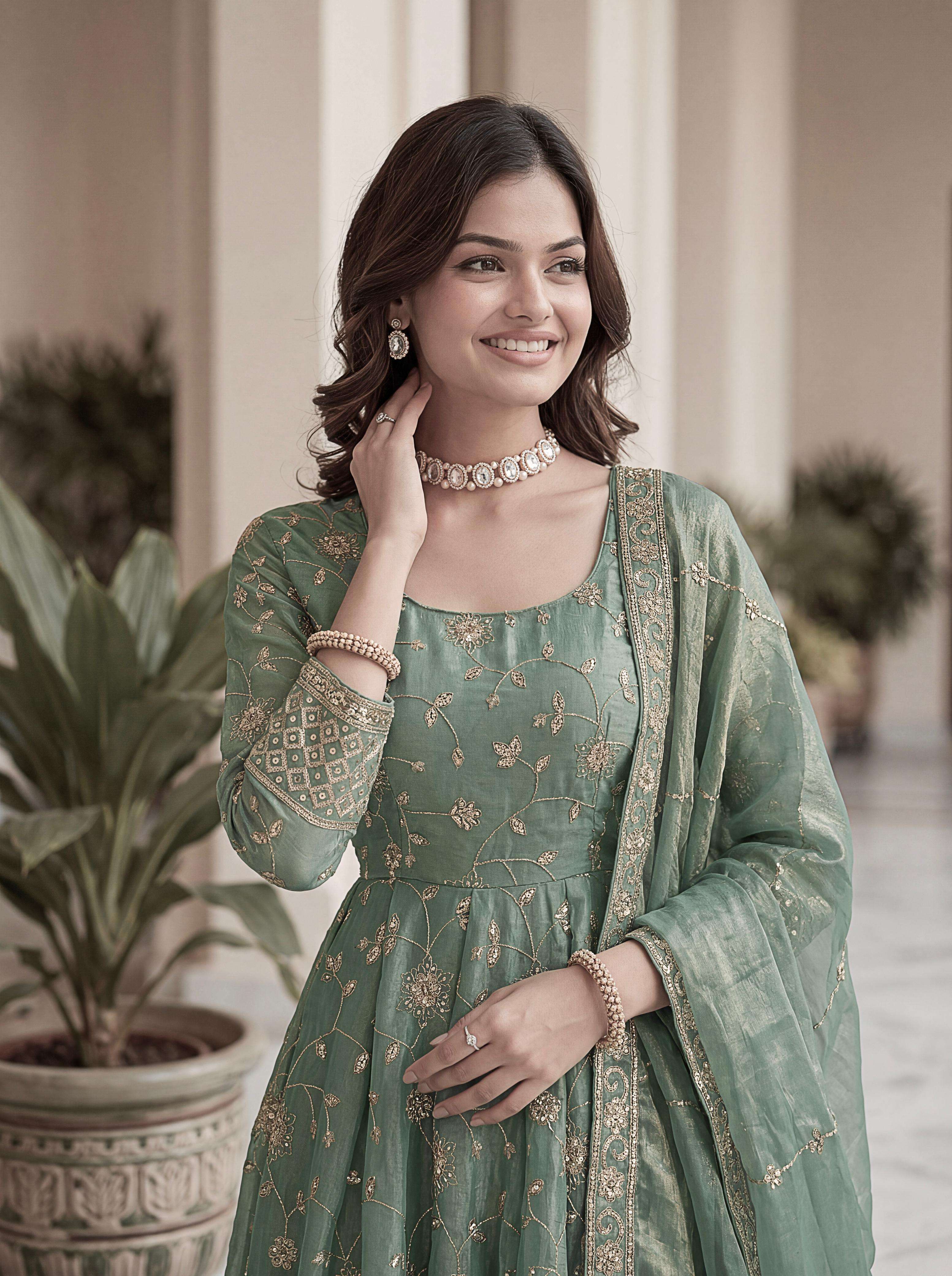 ZARIVAAH ON 5170 Anarkali Goun collection manufacturers surat 