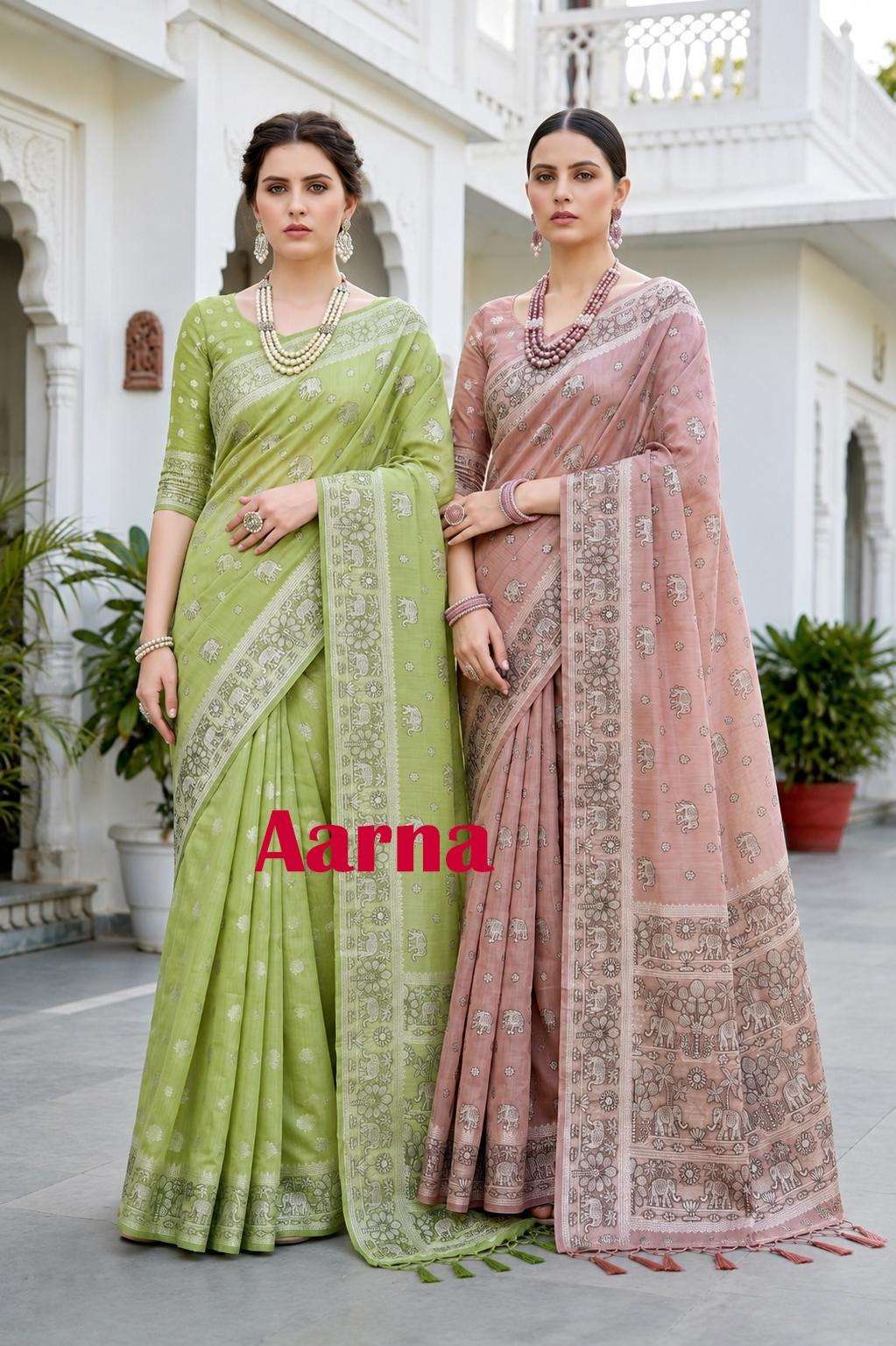 Aarna cotton saree Collection manufacturer surat 