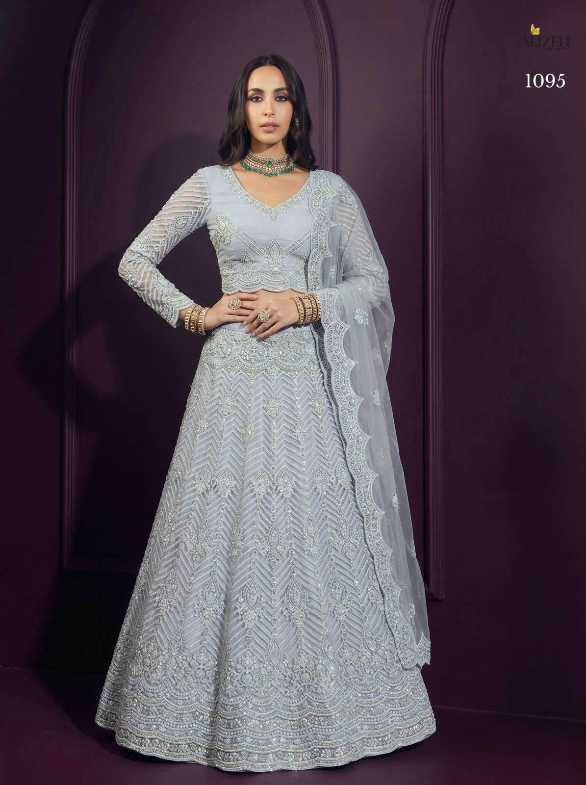 ALIZEH 1091 1095 lehenga choli collection manufacturers surat 