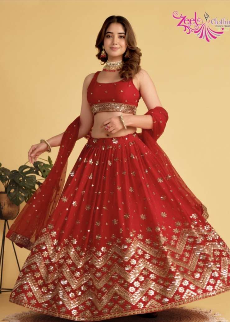 ANTIQUE AURA SERIES 5059 TO 5064 by ZEEL clothing Lehenga Choli collection manufacturers surat 