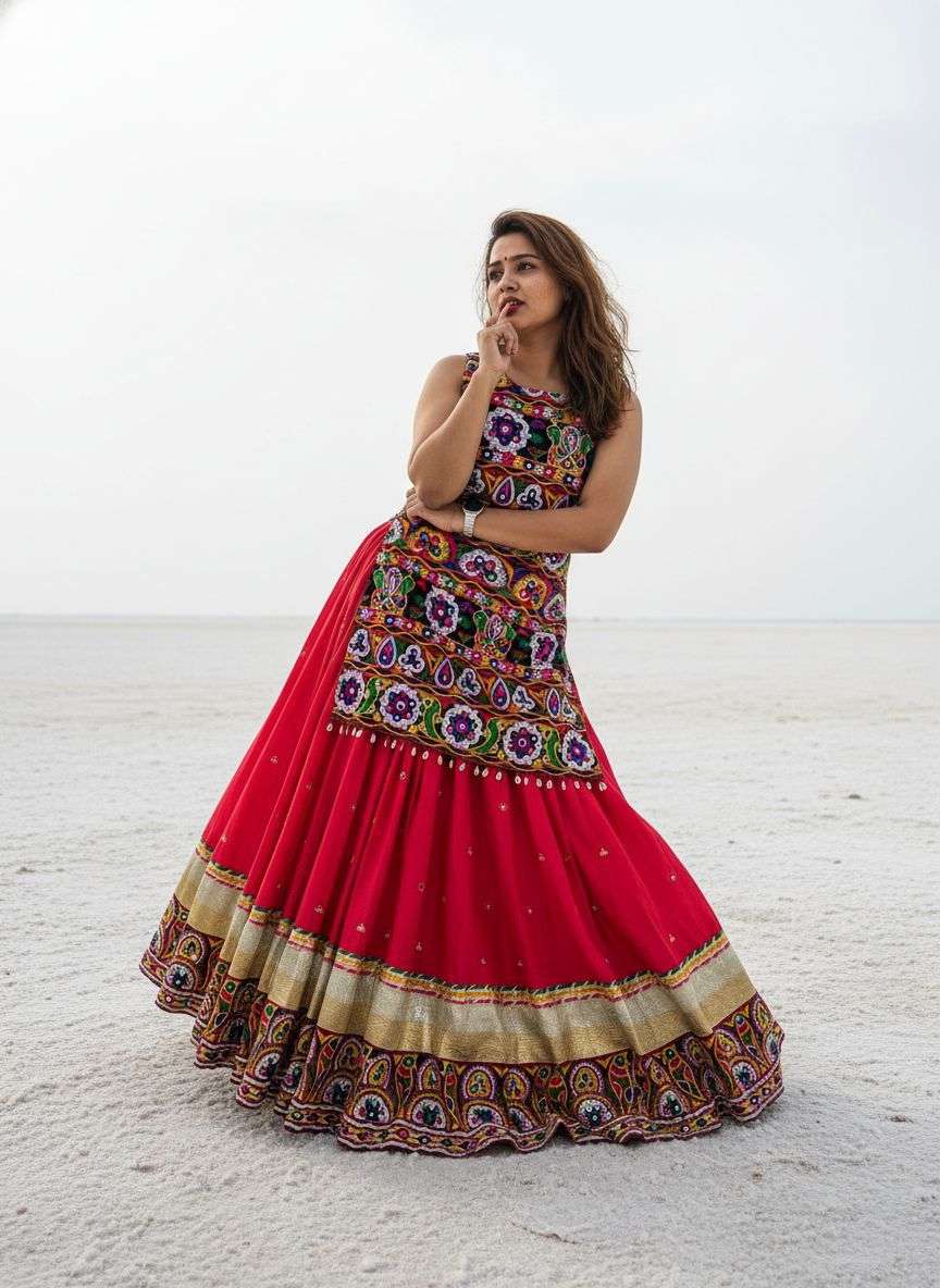 CL 134 Heavy RAYON COTTON lehenga choli collection manufacturers surat 