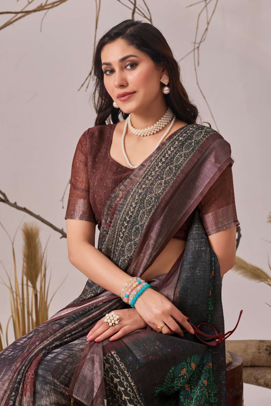 CODE 1001 Printed Patola Saree Collection manufacturer surat 