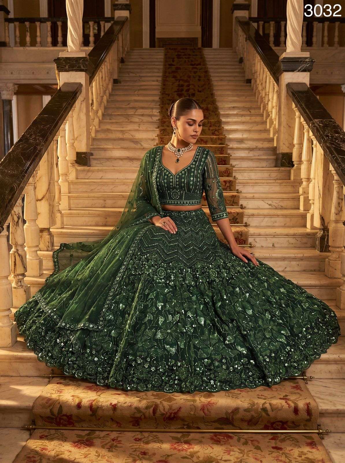 Code 3032 Lehenga Choli Collection manufacturers surat