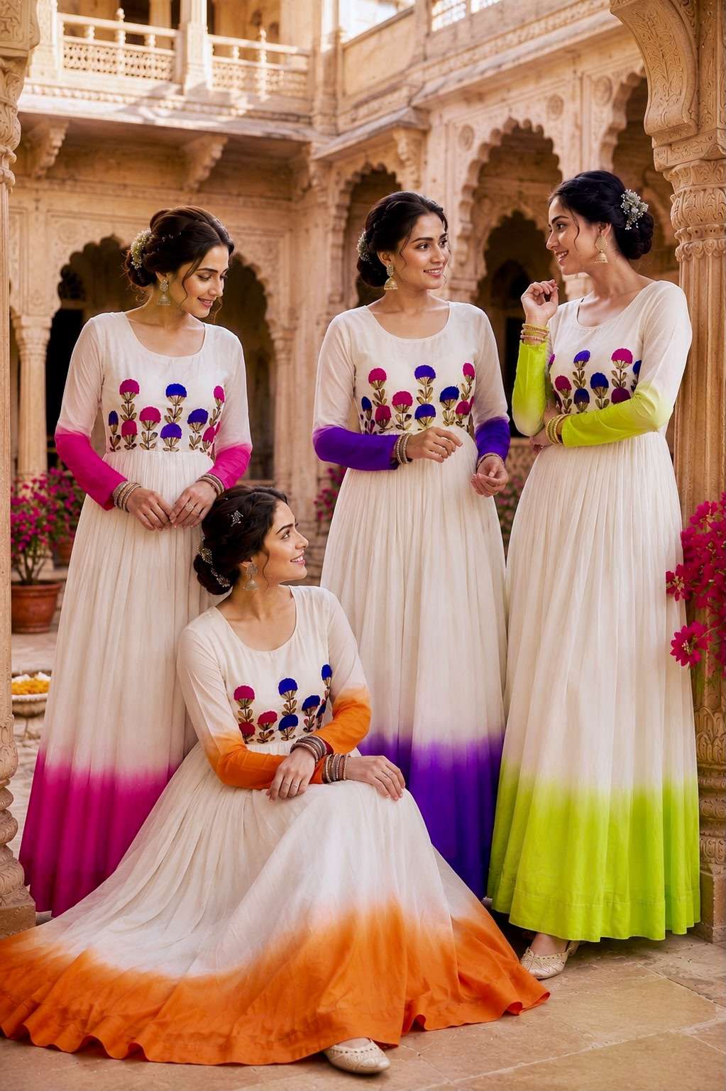 CODE KA 1263 gown collection manufacturers surat 