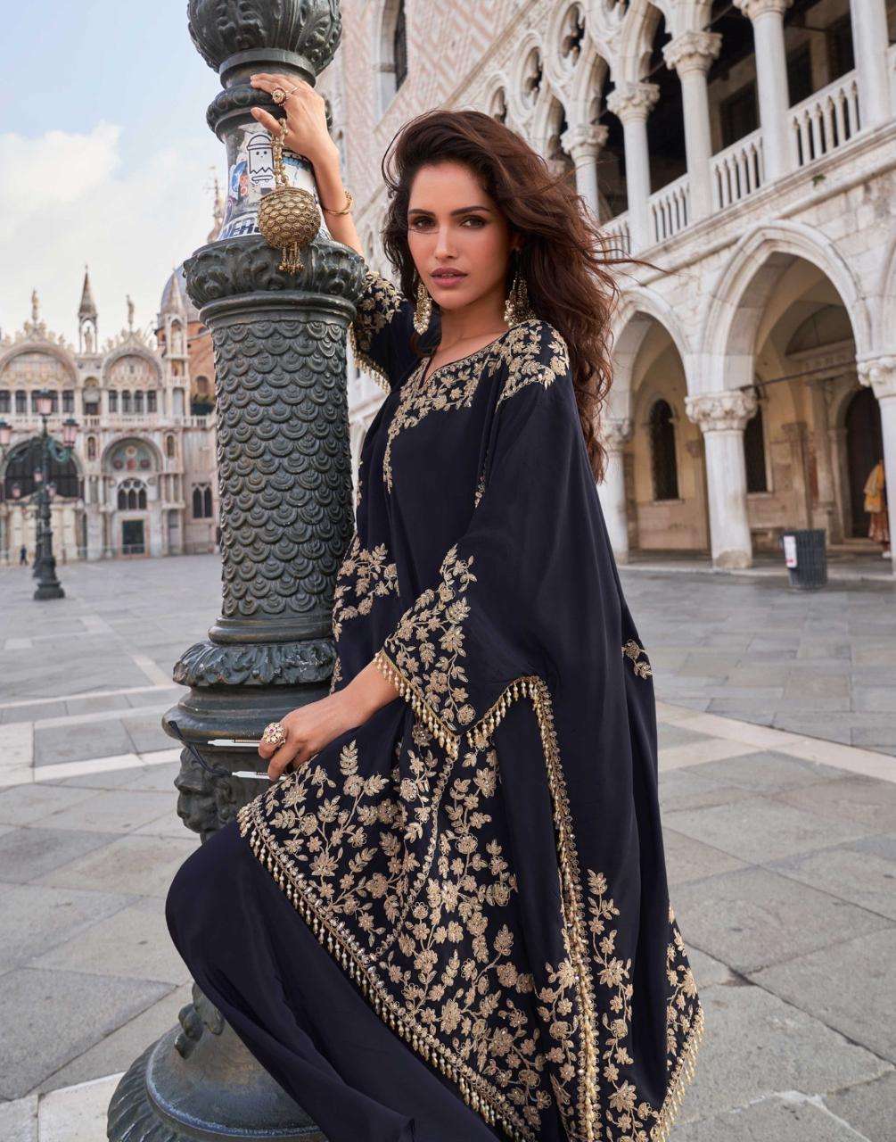 CROWN A by SAYURI DESIGNER suit collection manufacturers surat 