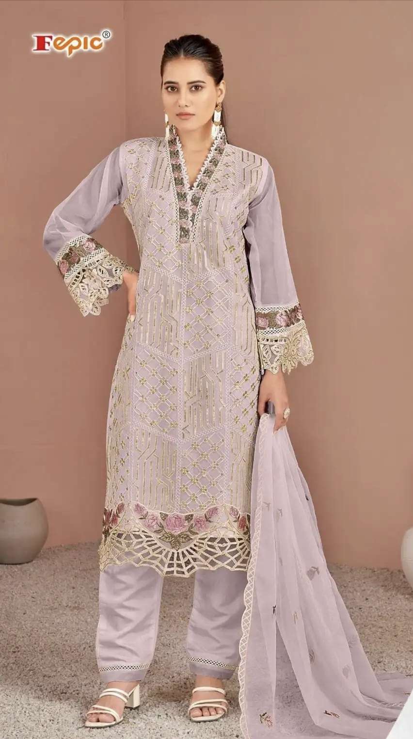 D NO 1952 ROSEMEEN by FEPIC suit collection manufacturers surat 