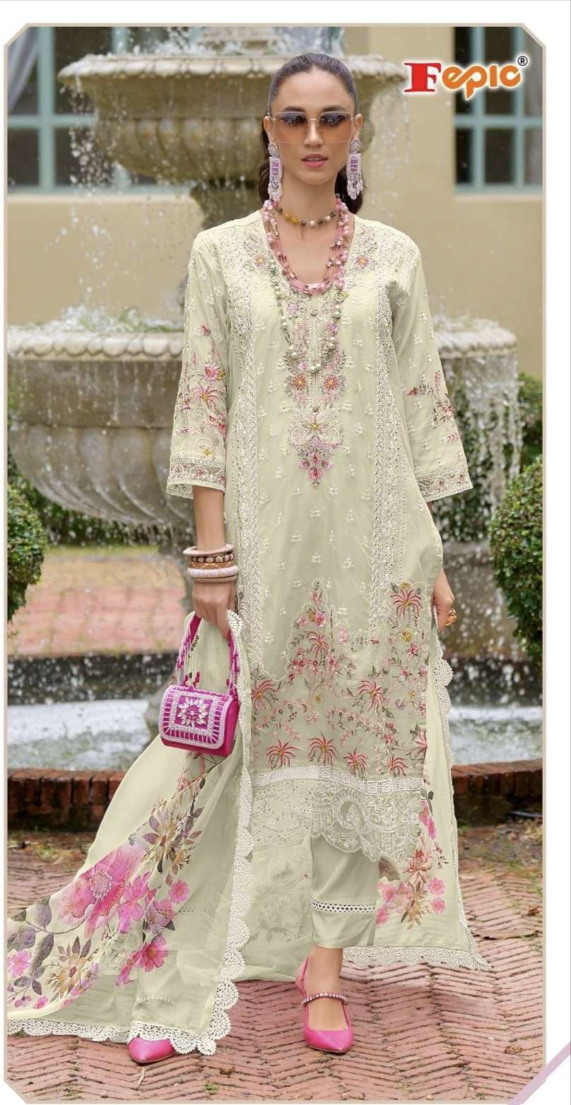 D NO 1962 ROSEMEEN by FEPIC suit collection manufacturers surat 