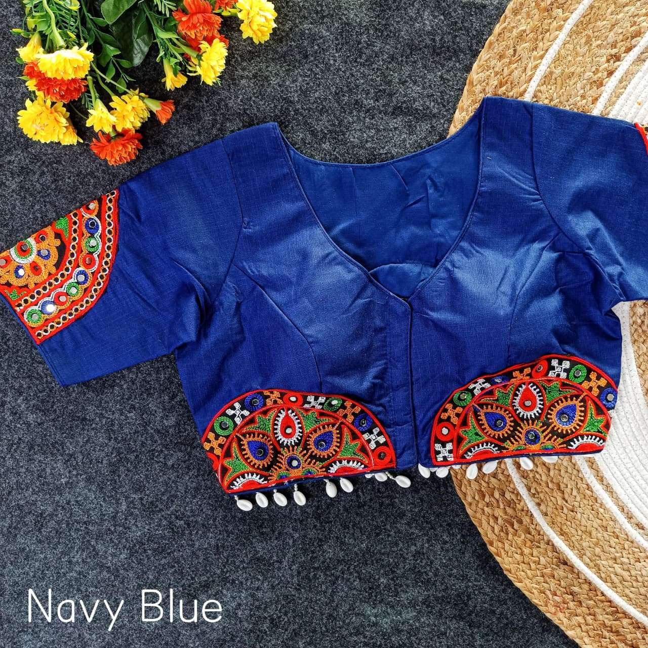 Design NAVRATRI PATCH 1 blouse collection manufacturers surat 