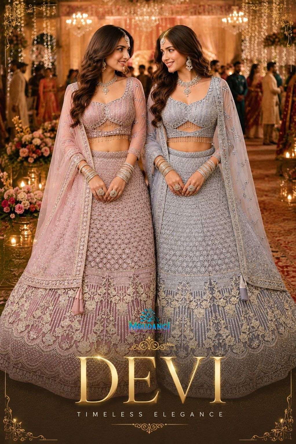 DEVI by MRUDANGI lehenga choli collection manufacturers surat 