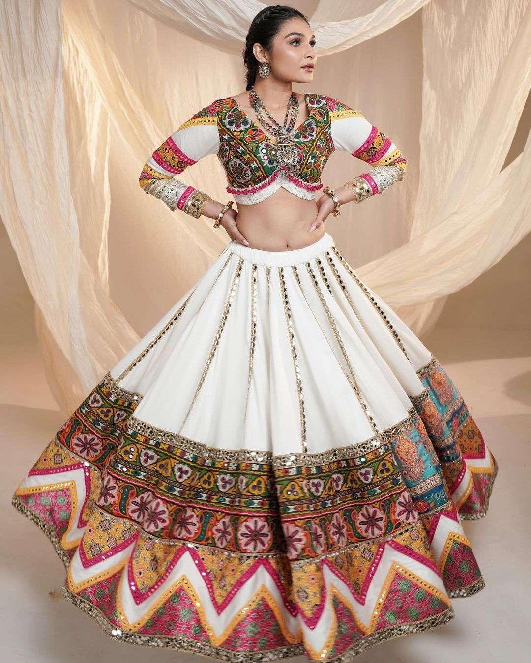 FS 1416 Soft Butter Silk lehenga choli collection manufacturers surat 