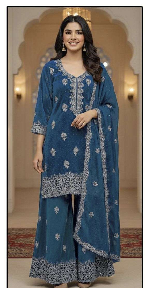 HF 576 A To D by Hoor Tex suit collection manufacturers surat 