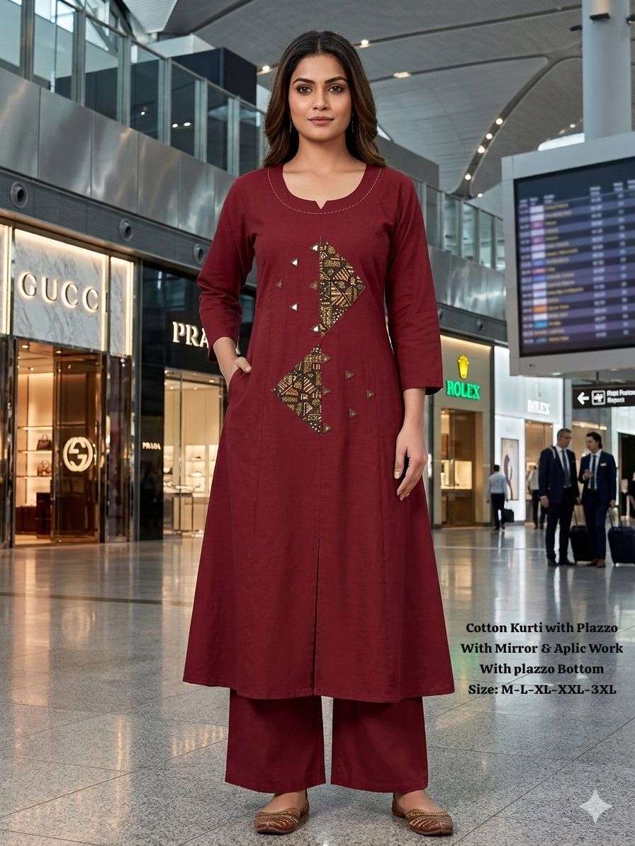 Pure cotton pocket kurti collection manufacturers surat