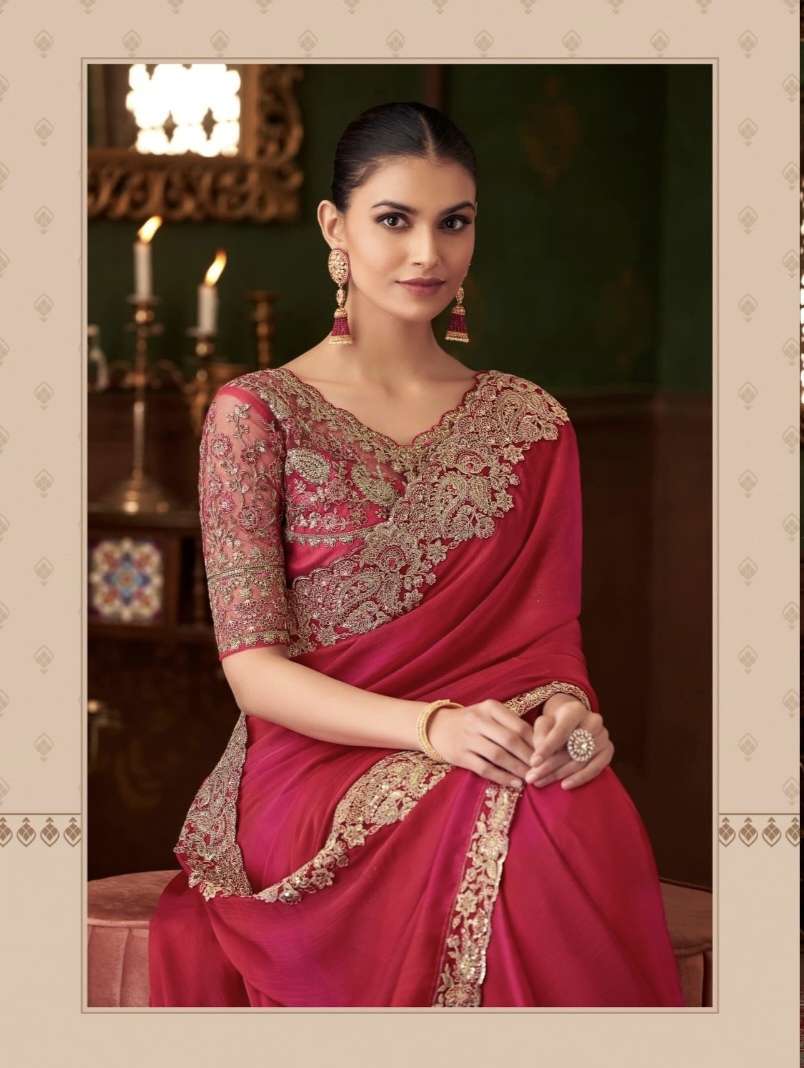 SANDALWOOD VOL 14 A  SERIES 1401 TO 1418 nx by TFH saree Collection manufacturer surat 